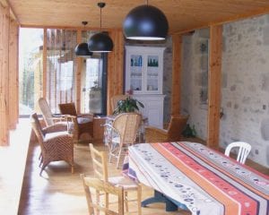 Véranda vue intérieure