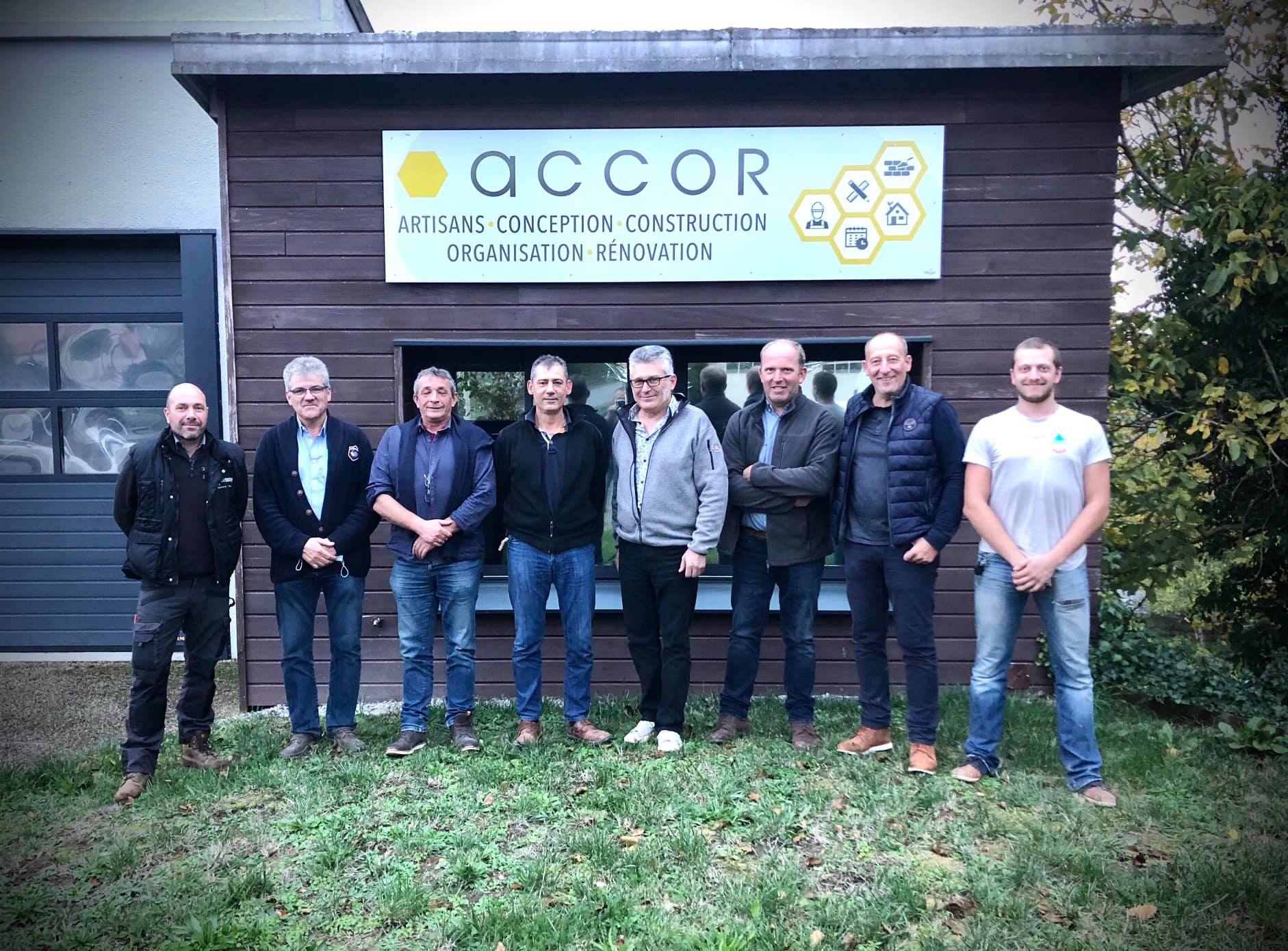 Phot d el'équipe Accor Construction