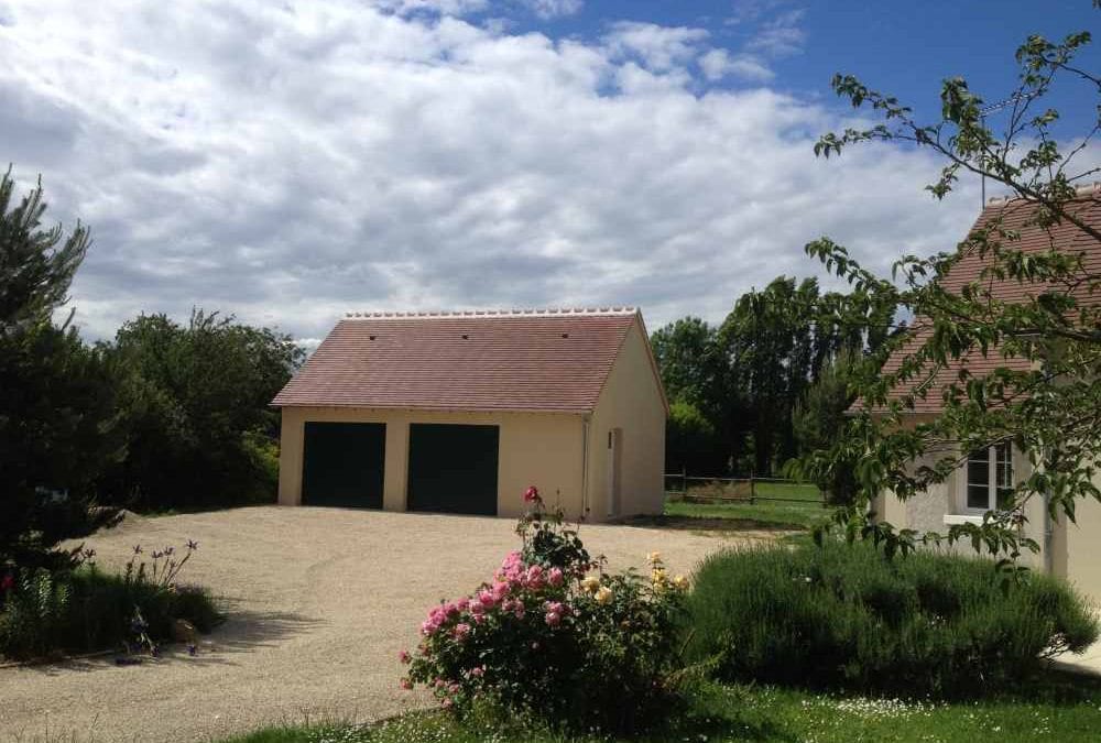 Construction d&rsquo;un garage et aménagements intérieurs