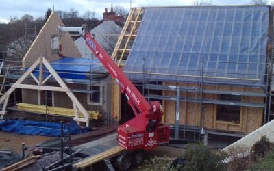 Extension maison bois secteur Saint Marcel