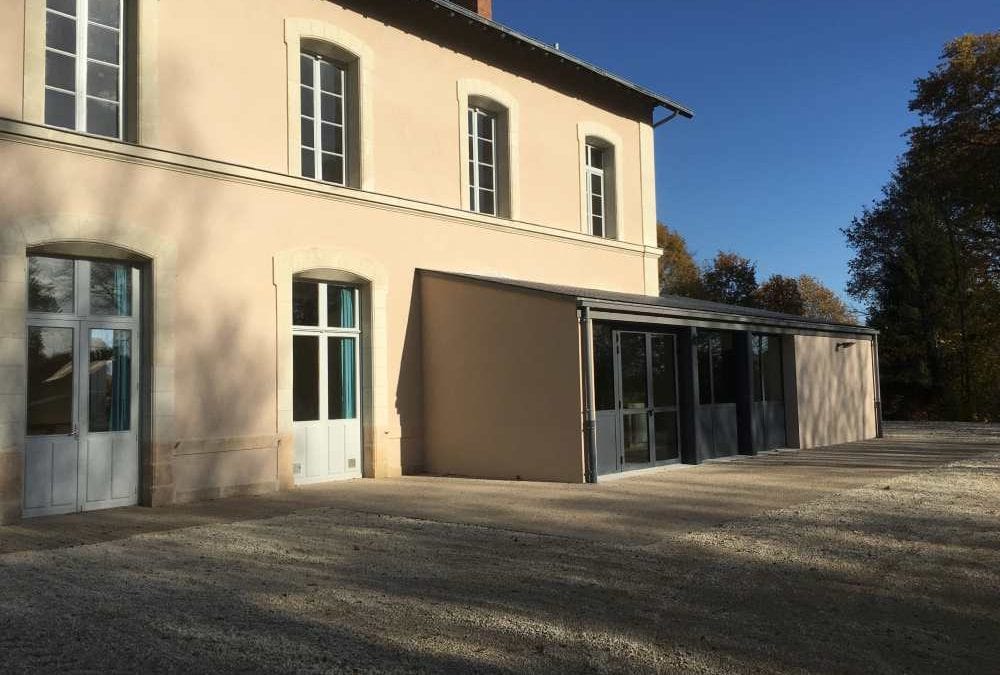 Réhabilitation d&rsquo;une salle des fêtes avec extension