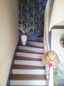 peinture sur escalier