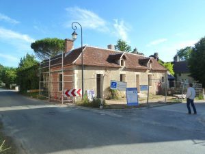 Longère de Lurais finition couverture