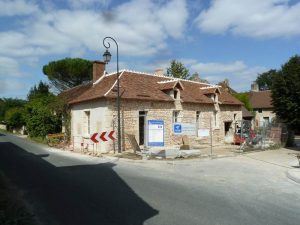 Longère de Lurais piquetage des façades