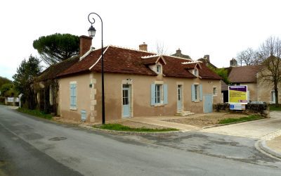 Rénovation longère en site ABF à Lurais