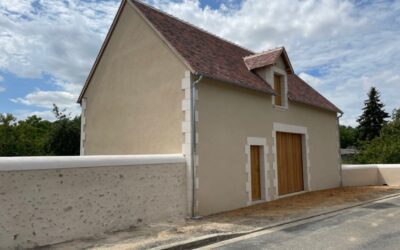 Reconstruction après sinistre d’une ancienne grange